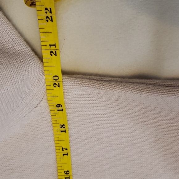 NEW Benedetta B. Merino Wool Cashmere Sweater Button Back Cardigan Luxury Comfy - Picture 10 of 16